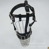 套笼宠物鼻梁牧犬德防撞罗威不锈钢马马用纳口犬可调嘴节碰撞