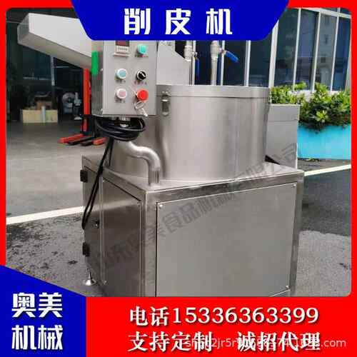 商用全自动大型土豆削皮机去皮机食堂厨房芋头毛芋马铃薯清洗机