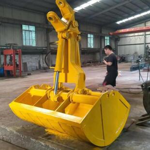 艾机立克NFS挖贝斗壳河挖机抓斗贝型斗道清淤贝型斗钻机