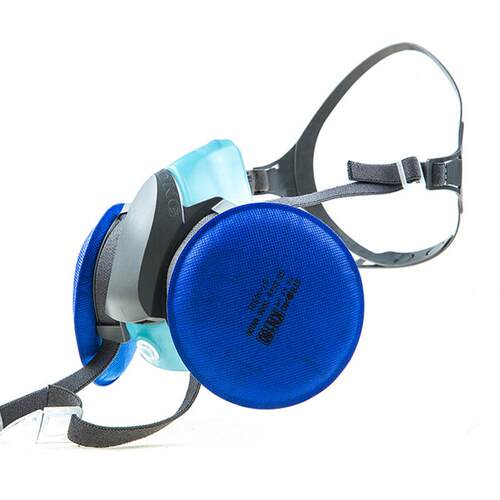 思创ST-M40-3A双罐防尘面具防护粉尘口鼻罩车间打磨装修煤矿面具