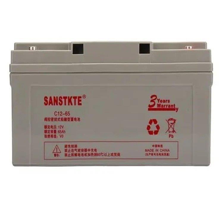 SANSTKTE蓄电池C12-55 12V55AH安全节能 绿色环保