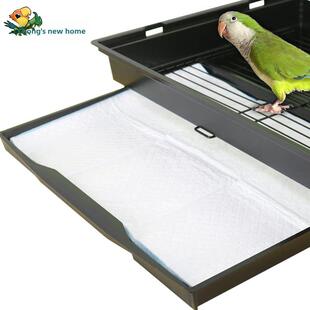 宠儿新家鹦鹉鸟笼垫纸粪垫接粪纸鸟屎垫清洁袋托粪盘用品强力吸水