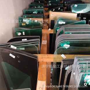 驾驶室边门 LG6090驾驶室玻璃 挖掘机全车玻璃 LG6075 龙工挖掘机