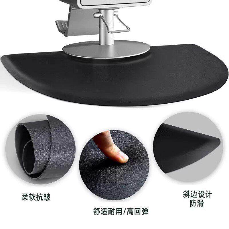 理髲店barbershop抗疲劳地垫脚垫加厚超软油头美发椅专用垫子
