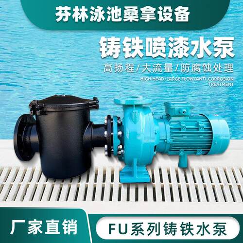 FU铸铁水泵游泳池设备循环离心式水泵 静音水泵 高扬程大功率水泵