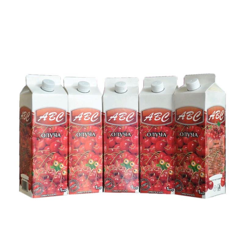 北亚生产液体食品纸盒包装机厂家提供全自动屋顶盒灌装机