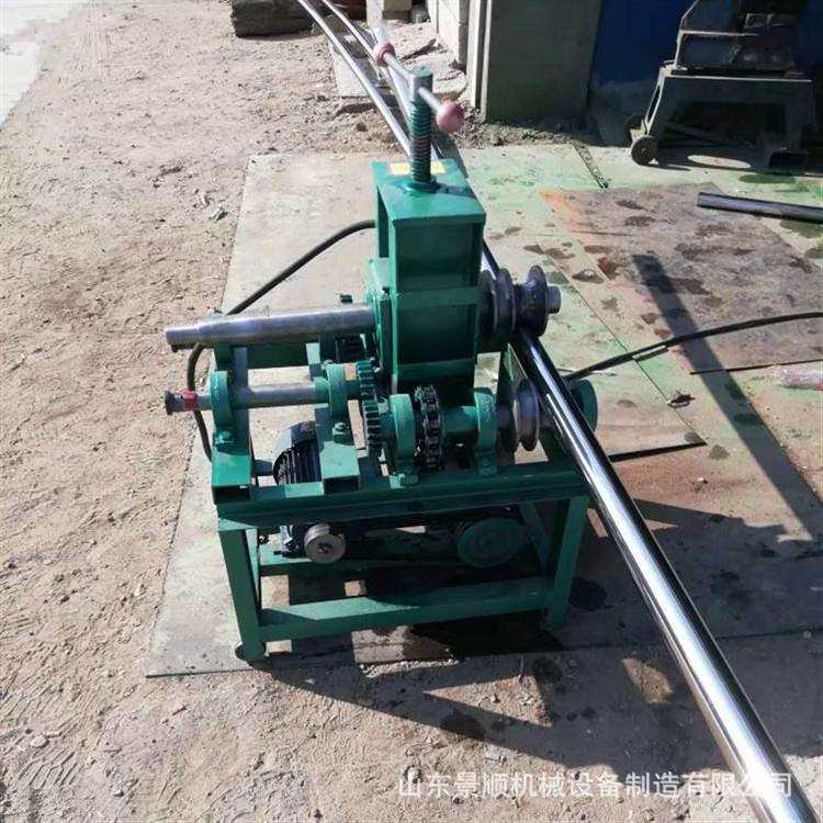 金属管棚76弯管机 小型立式电动弯弧机 圆管方管不锈钢管折弯机