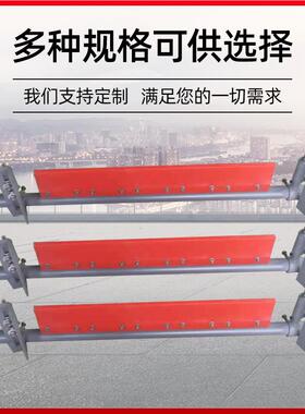 皮带扫器聚氨刷酯皮滚清扫器输送带带清600  800扫运输带刮泥清板