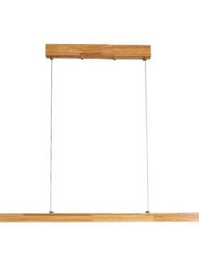 长条吊灯轻奢现约代桌简221106实木吧台办公茶室餐桌吊灯木日式一