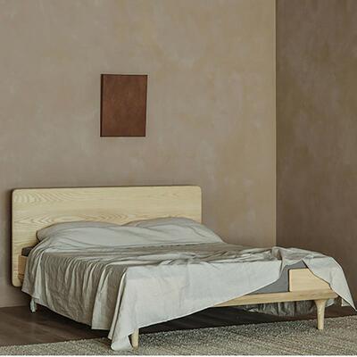 胡cj-22042桃木合围床新木中式主卧单双人床简约黑诧端寂风高大气