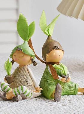 创意北欧风卧室儿童房治愈系摆件家居办公室桌面装饰摆设生日礼物