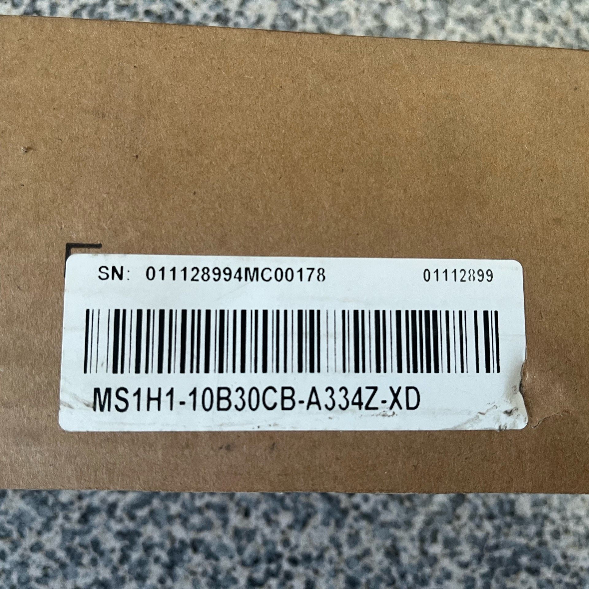 汇川电机MS1H1-10B30CB-A334Z-XD  全新