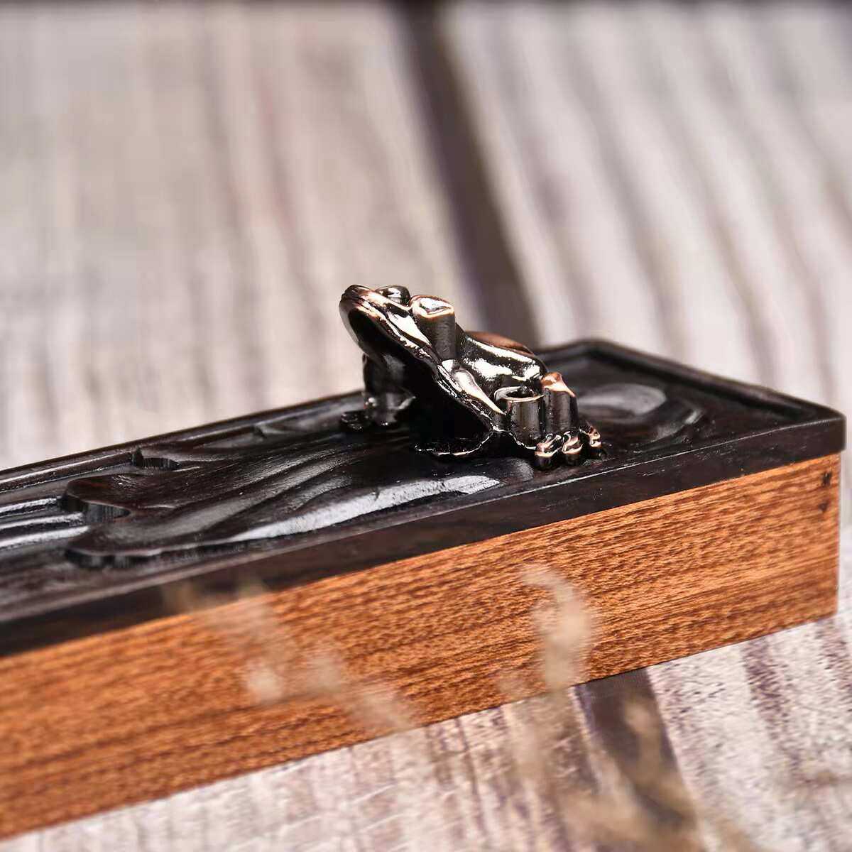 荷塘月色香插紫光檀非洲酸枝木雕刻工艺线香沉香香檀香香插香盒,家居饰品,香托/香盘/香座/香插,淘宝优惠券,粉丝福利购,淘宝优惠卷