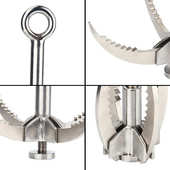 登山户外爪虎爪求生飞飞生存登山野外勾用品攀登攀岩攀岩爪钩工具