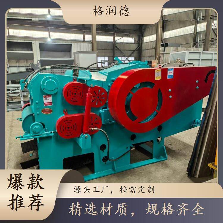 竹子切片打片设备电机移动粗细可调干湿两用木条毛竹削片机