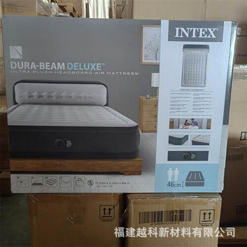 intex充气床垫双人家用内置电动冲气床卧室折叠气垫床64448