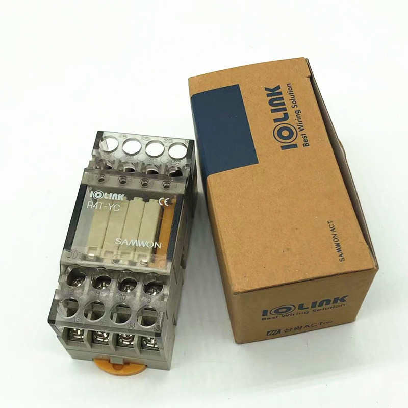 S4T-16P-202D三元R4T-16P-S继电器模组R4G-24V R4T-YC R4T-G6DR2G