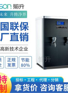 愉升台式迷你型饮水机温热节能净水机家用吧台小型开水器带过滤