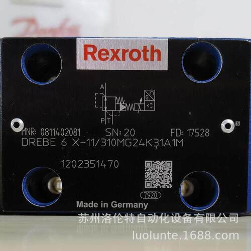 R901430914  DREBE6X-1X/75MG24K31F1V Rexroth/比例阀/全新原装