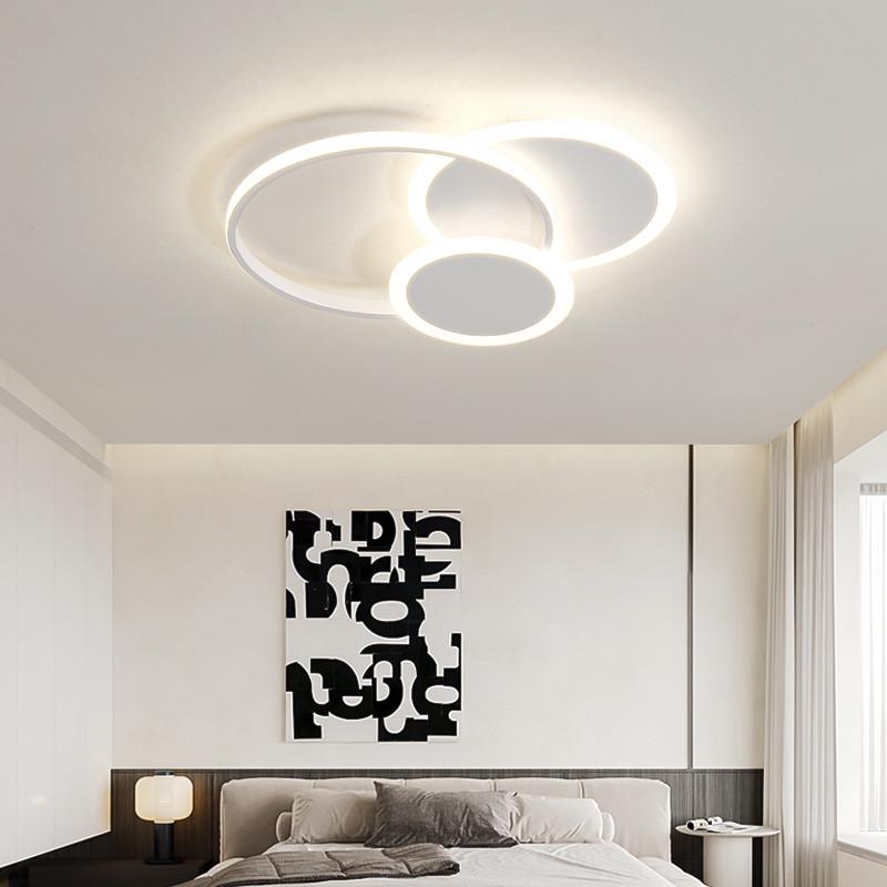 简263北欧灯主客厅客厅现代圆形灯卧室简约大气灯具led吸顶灯极灯