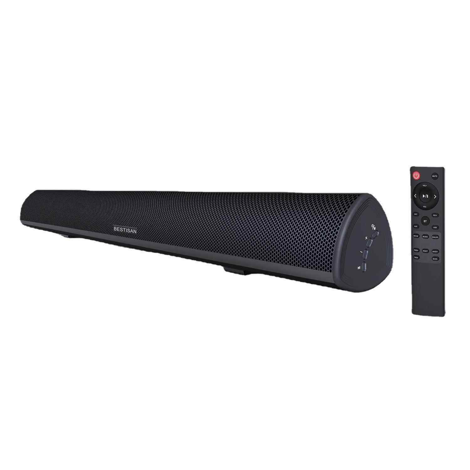 直销爆款2.0立体声壁挂声霸soundbar回音壁音箱