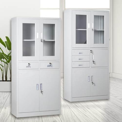 件柜凭铁柜办公文sd/001矮柜皮档案资料书柜财务证柜带锁储物柜