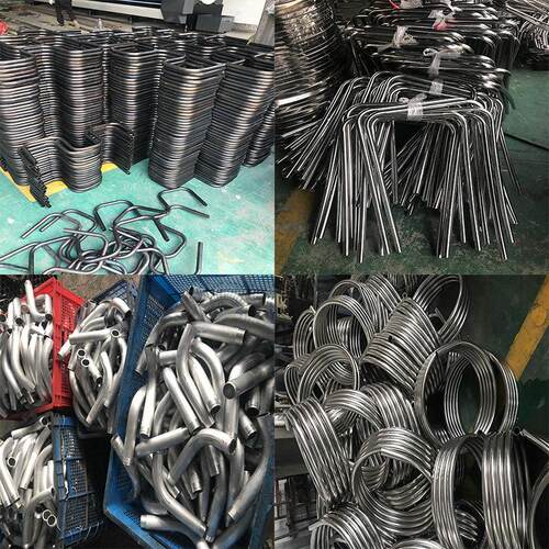 304不锈钢弯管加工定制抽芯折弯拉弯激光实心棒专业弯管来图定做