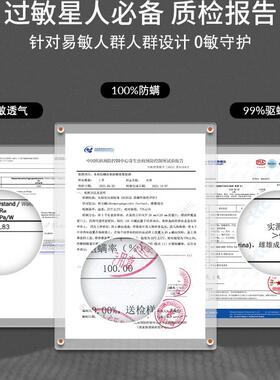 床防螨垫家用软垫宿舍品FS756462学生床褥垫子床上用褥除螨虫Jω