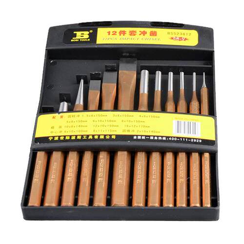 BOSI/波斯BS52381212件凿冲凿组套