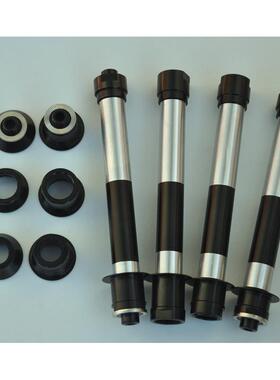 novatec久裕411 412花鼓六钉中锁桶轴快拆转换侧盖轴心