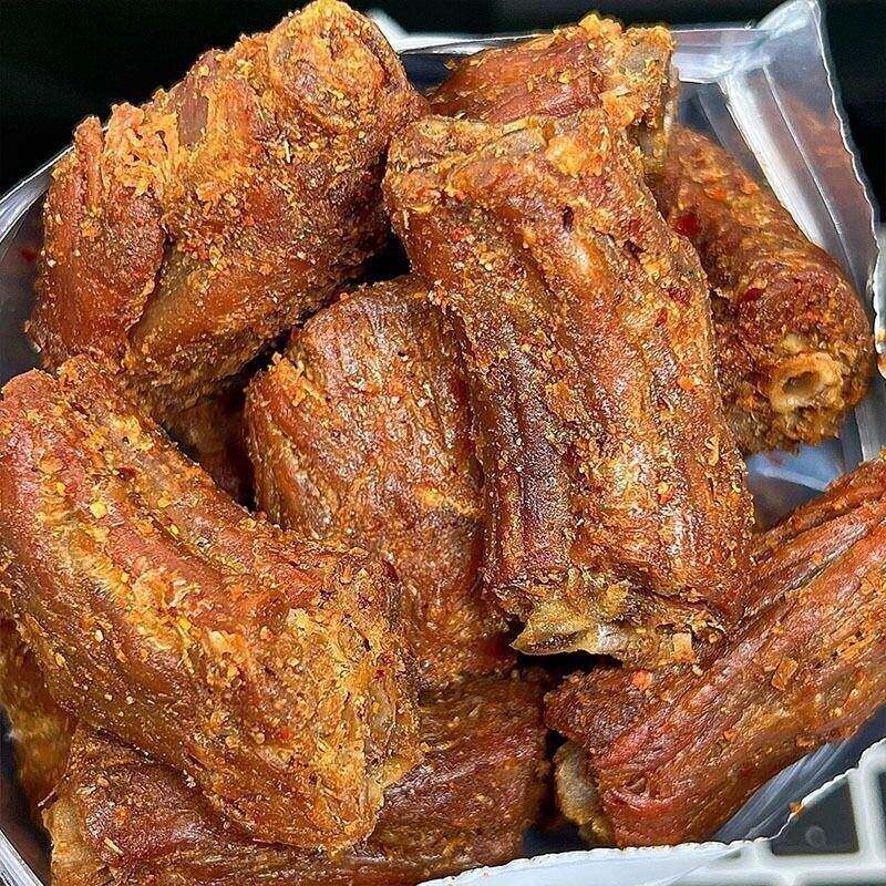 新疆包邮风干椒盐鸭脖香辣烤脖即鸭肉零食