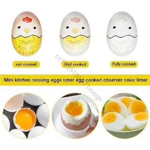 Soft Thermometer Egg Tells Eggs Timer Boil Cartoon Hard
