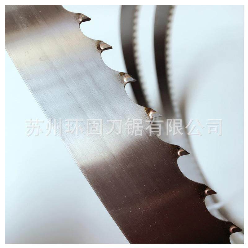 切割泡发水合泥保温砖板锯条匀质板水泥发泡加气砖切机金刀带锯条