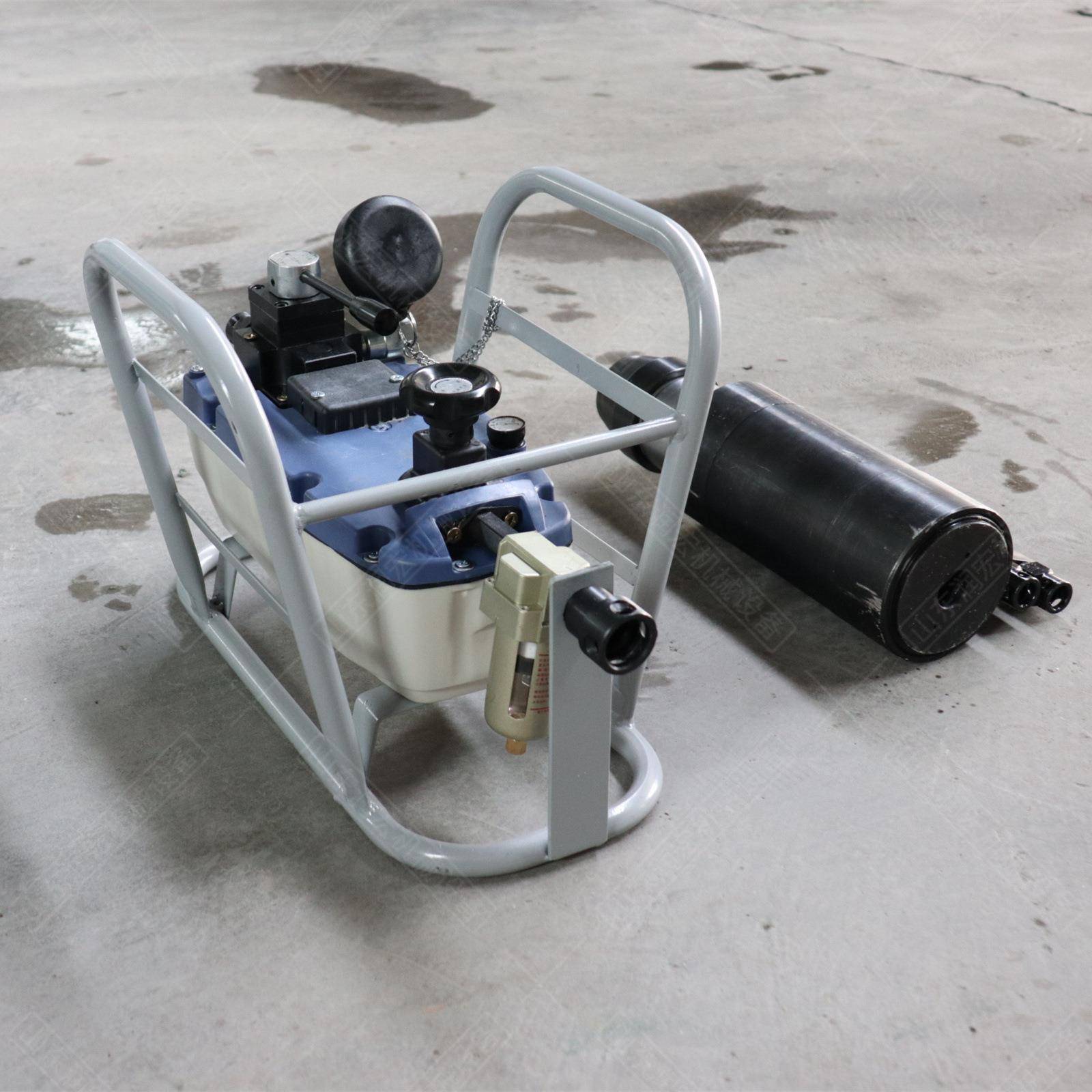 矿用锚索张拉机具MQ22-400/63气动张拉千斤顶风动40吨退锚器