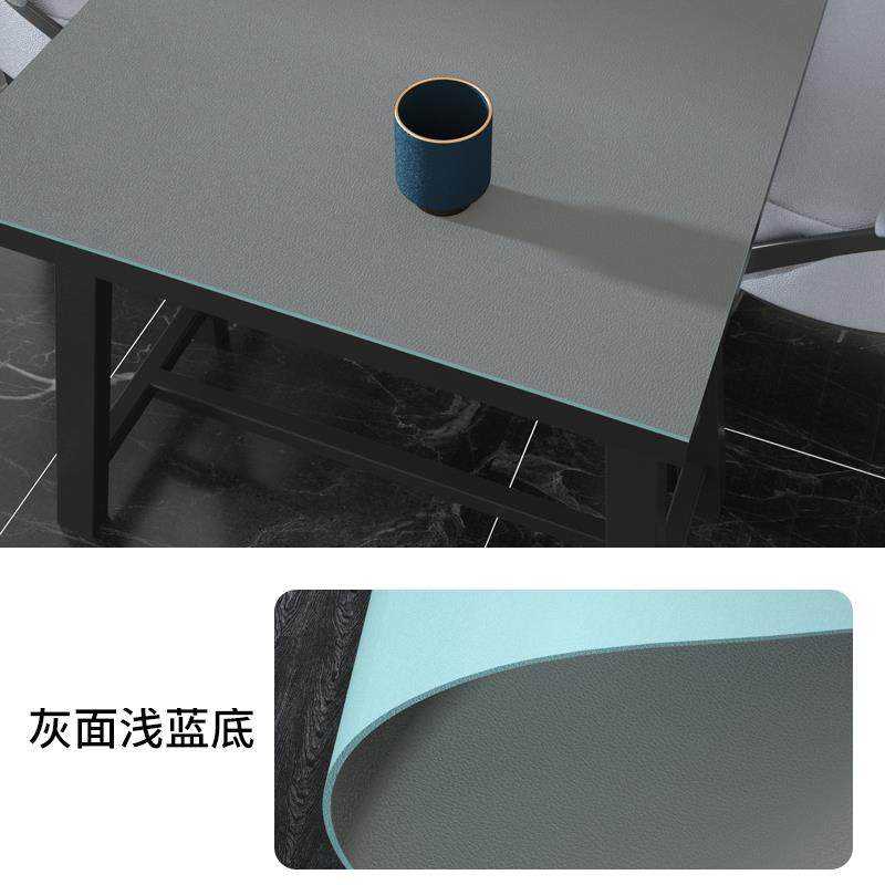 正品双面皮革桌布高级感ins桌油防水免洗书桌垫防子桌垫茶几台布,居家布艺,桌布,淘宝优惠券,粉丝福利购,淘宝优惠卷
