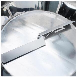 供应各种搅拌机拌料机配件搅拌塑料颗粒饲料搅拌桨不锈钢搅拌桨