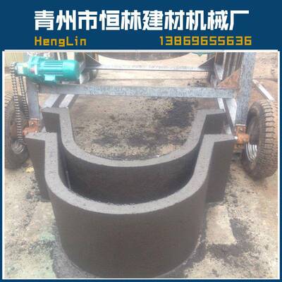 供应北流市预制U型槽成型机 排水槽机械 拍水槽设备 水泥立柱机械