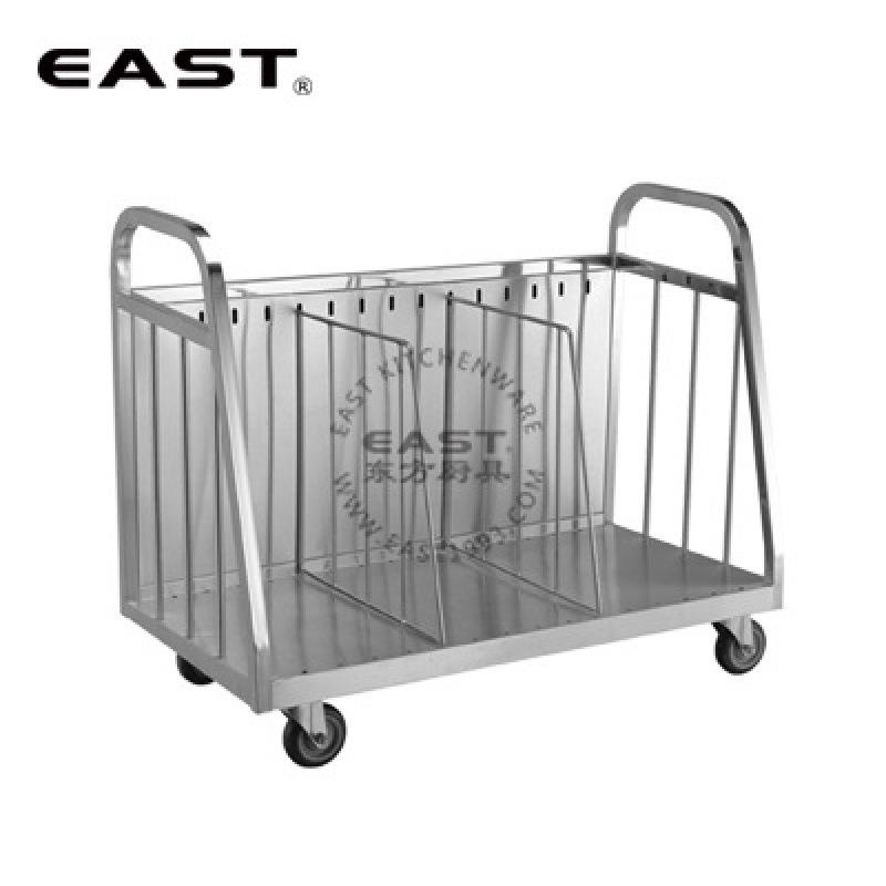 不锈钢托盆存放车【EAST东方厨具】