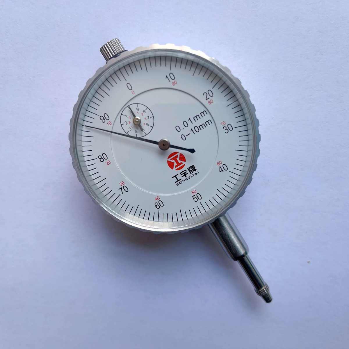 指针式机械百分表头 0-10量表表头内径百分量表百分表头