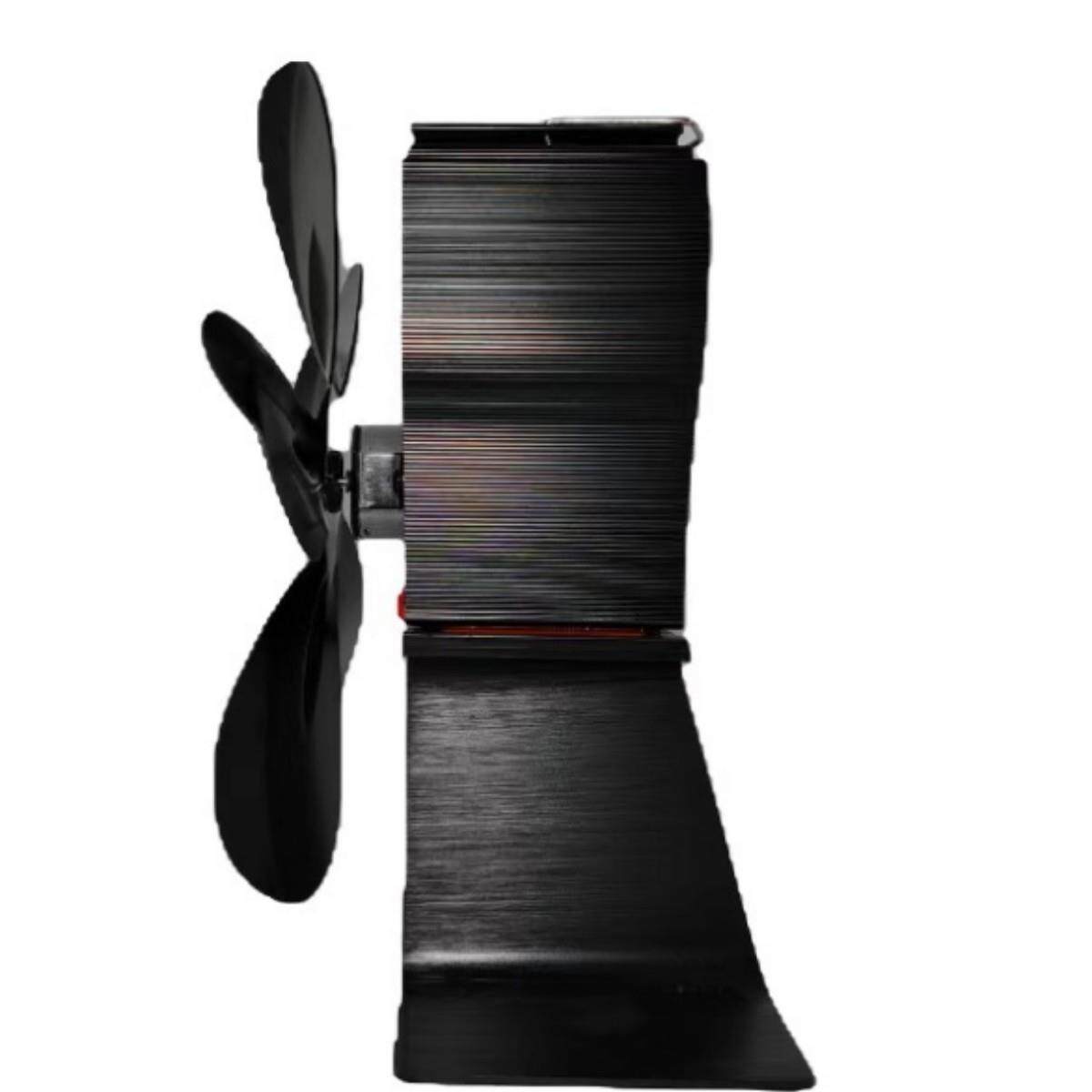 X自F457壁炉风扇火焰电启外观NEV热动力无需源动耐高温5叶