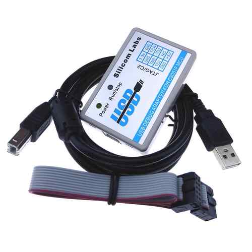 C8051F仿真下载器 烧写器U-EC6 USB下载器 JTAG/C2新版