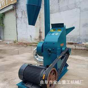 新款 自喂料秸秆粉碎机360型玉米杆饲料粉碎机五谷杂粮粉碎机