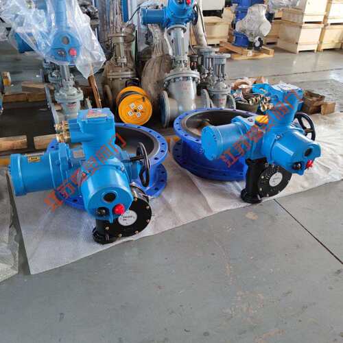 DN450型煤矿瓦斯蝶阀智能型瓦斯管道用软密封蝶阀MD943F-25C