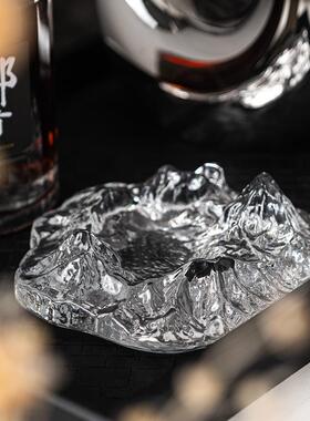 高档轻奢玻璃酒具摆件样板间客厅茶几桌面醒酒器组合装饰品