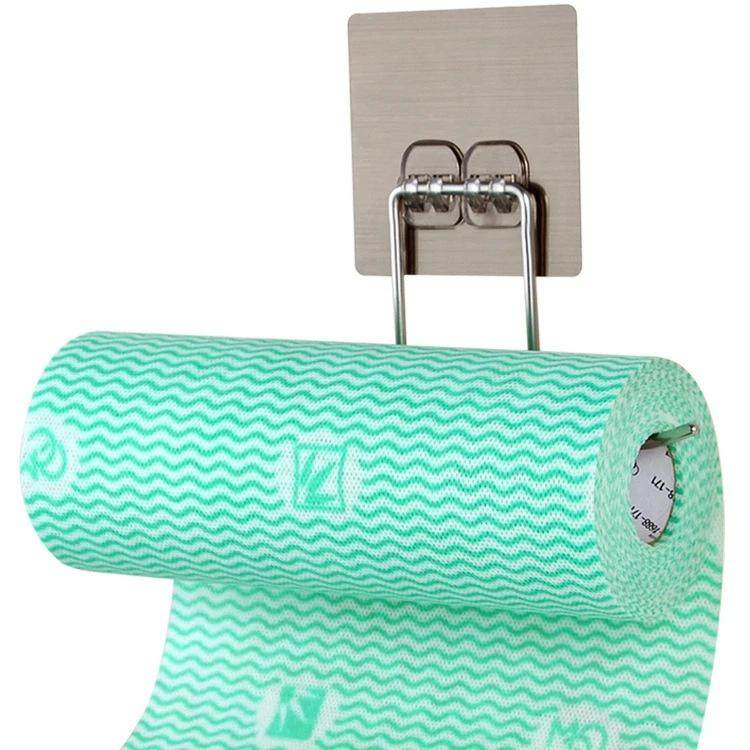 厨房纸巾架用纸架不锈钢免打孔壁挂式卷纸擦手纸吸油纸挂架收纳架,收纳整理,书桌收纳置物架,淘宝优惠券,粉丝福利购,淘宝优惠卷