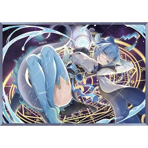 游戏王卡套 星宿炮手 法魅那星辰妹套卡牌保护套镭射闪套官套尺寸