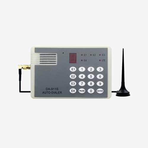 可供跨境4G全网通语音报警911拨号器GSM语音报警器短信通讯报警