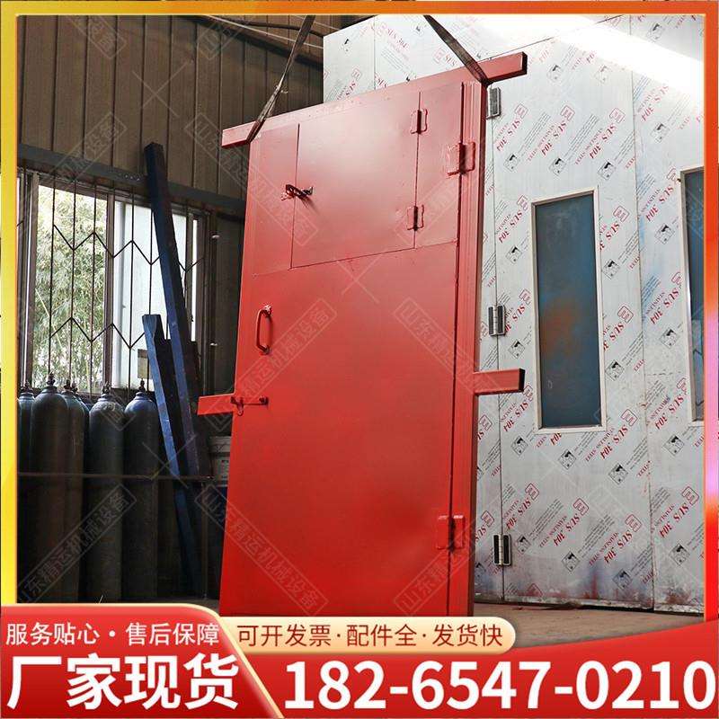防火栅栏门1800*2000矿用井下安全用门巷道弧形防火栅栏两用门
