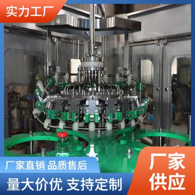 小瓶装水矿泉水果汁茶饮料全自动生产线凉茶功能饮料自动灌装设备