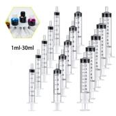 10ml Plastic Measuring 20Pcs Nutr For 1ml Syringe Reusable